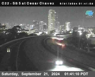 SB 5 at Cesar E Chaves Prkwy