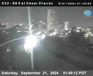 SB 5 at Cesar E Chaves Prkwy