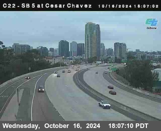 SB 5 at Cesar E Chaves Prkwy