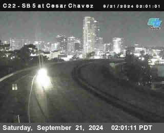 SB 5 at Cesar E Chaves Prkwy