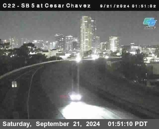 SB 5 at Cesar E Chaves Prkwy