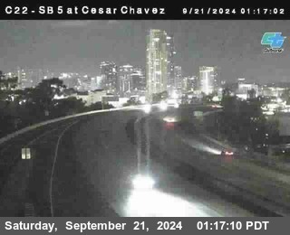 SB 5 at Cesar E Chaves Prkwy