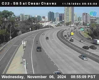 SB 5 at Cesar E Chaves Prkwy