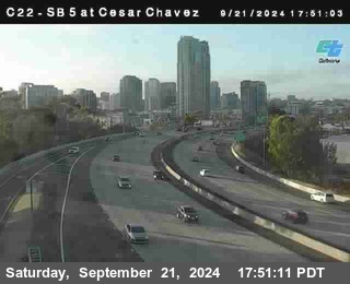 SB 5 at Cesar E Chaves Prkwy