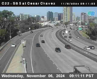 SB 5 at Cesar E Chaves Prkwy