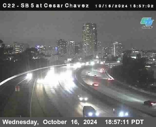 SB 5 at Cesar E Chaves Prkwy