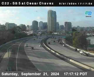 SB 5 at Cesar E Chaves Prkwy