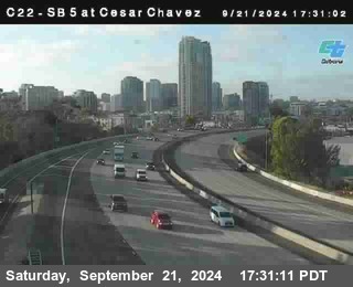 SB 5 at Cesar E Chaves Prkwy