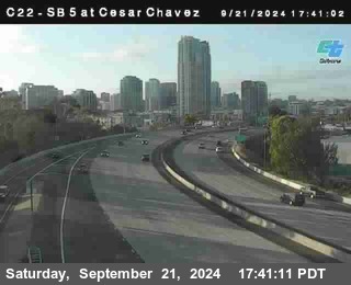 SB 5 at Cesar E Chaves Prkwy