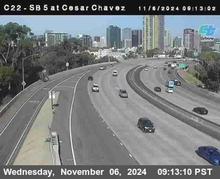 SB 5 at Cesar E Chaves Prkwy