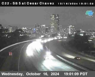 SB 5 at Cesar E Chaves Prkwy