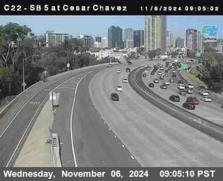 SB 5 at Cesar E Chaves Prkwy