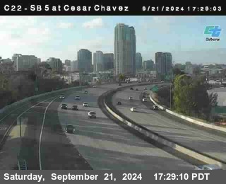 SB 5 at Cesar E Chaves Prkwy