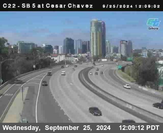 SB 5 at Cesar E Chaves Prkwy