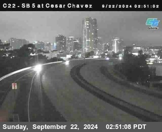 SB 5 at Cesar E Chaves Prkwy