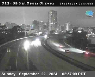 SB 5 at Cesar E Chaves Prkwy