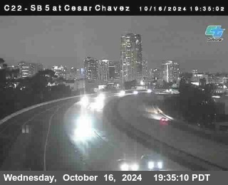 SB 5 at Cesar E Chaves Prkwy