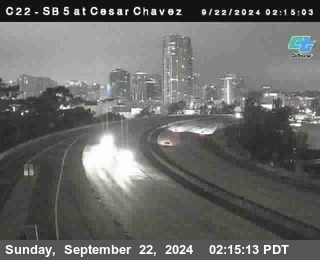 SB 5 at Cesar E Chaves Prkwy