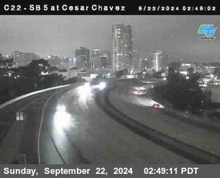 SB 5 at Cesar E Chaves Prkwy