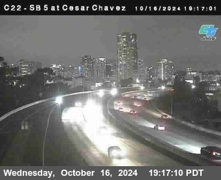 SB 5 at Cesar E Chaves Prkwy