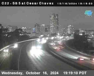 SB 5 at Cesar E Chaves Prkwy