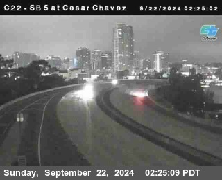 SB 5 at Cesar E Chaves Prkwy