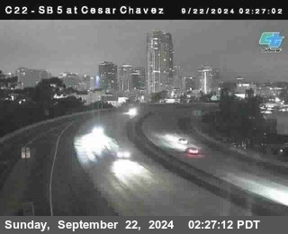 SB 5 at Cesar E Chaves Prkwy