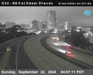 SB 5 at Cesar E Chaves Prkwy