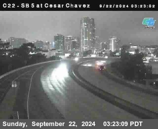 SB 5 at Cesar E Chaves Prkwy