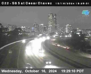 SB 5 at Cesar E Chaves Prkwy