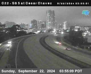 SB 5 at Cesar E Chaves Prkwy