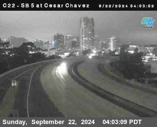 SB 5 at Cesar E Chaves Prkwy