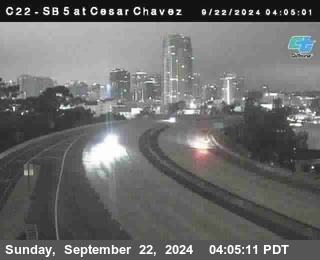 SB 5 at Cesar E Chaves Prkwy