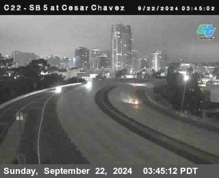 SB 5 at Cesar E Chaves Prkwy