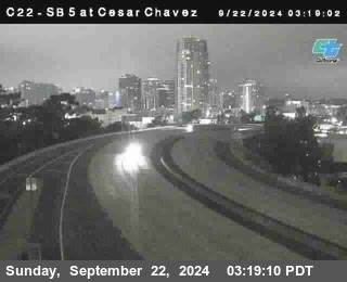 SB 5 at Cesar E Chaves Prkwy