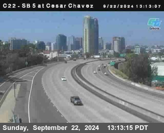 SB 5 at Cesar E Chaves Prkwy