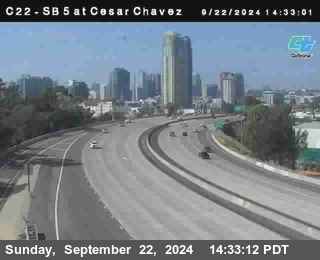 SB 5 at Cesar E Chaves Prkwy