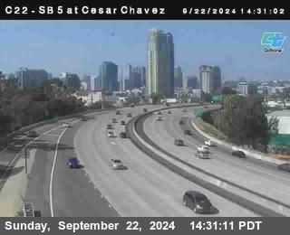 SB 5 at Cesar E Chaves Prkwy