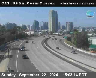 SB 5 at Cesar E Chaves Prkwy