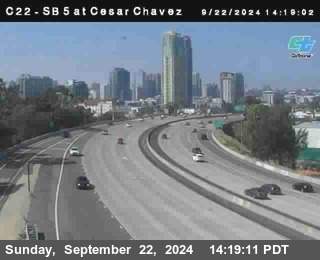 SB 5 at Cesar E Chaves Prkwy