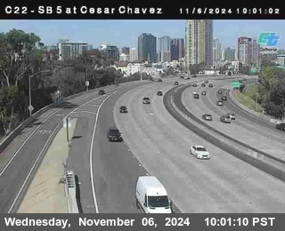 SB 5 at Cesar E Chaves Prkwy