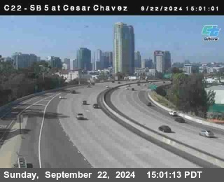 SB 5 at Cesar E Chaves Prkwy