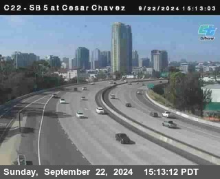 SB 5 at Cesar E Chaves Prkwy