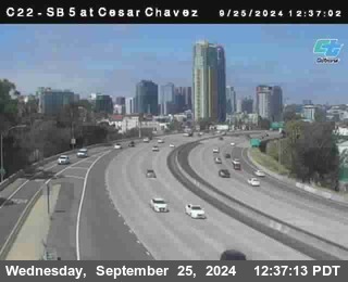 SB 5 at Cesar E Chaves Prkwy