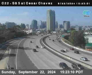 SB 5 at Cesar E Chaves Prkwy