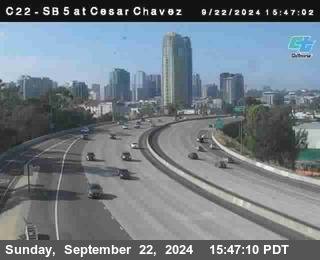 SB 5 at Cesar E Chaves Prkwy