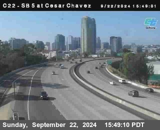 SB 5 at Cesar E Chaves Prkwy