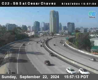 SB 5 at Cesar E Chaves Prkwy