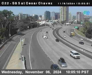 SB 5 at Cesar E Chaves Prkwy