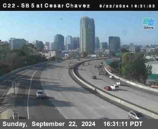 SB 5 at Cesar E Chaves Prkwy